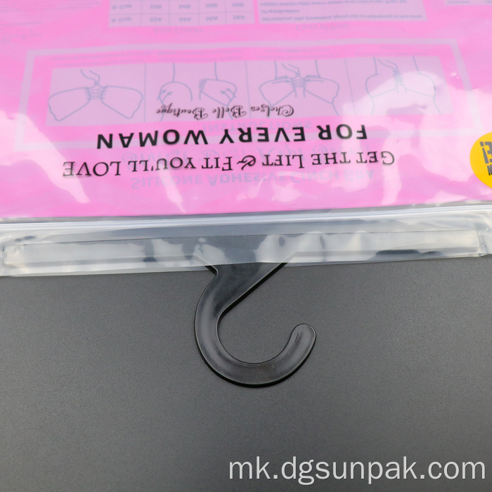 Торба за кука за пакување облека за пакување облека за печатење на маичка